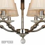 Подвесная люстра iLamp Vivaldi 85125/6 Хром от ImperiumLoft