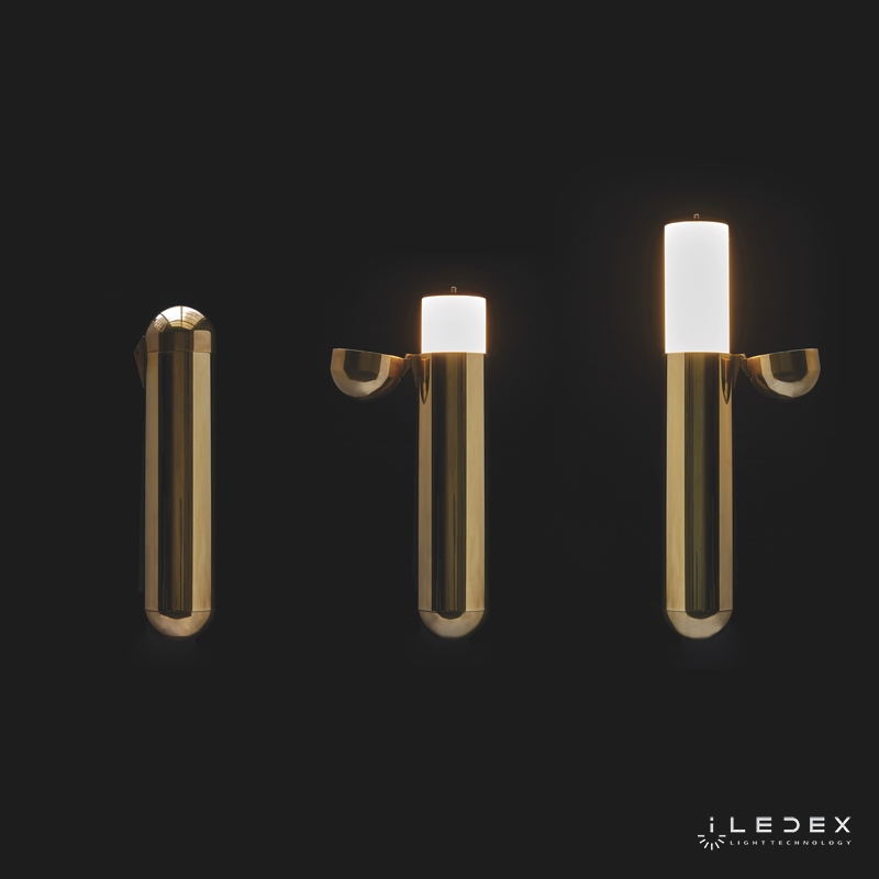 Настенный светильник iLedex SONOS 10663W-25W-3000K BRASS&WHITE от ImperiumLoft