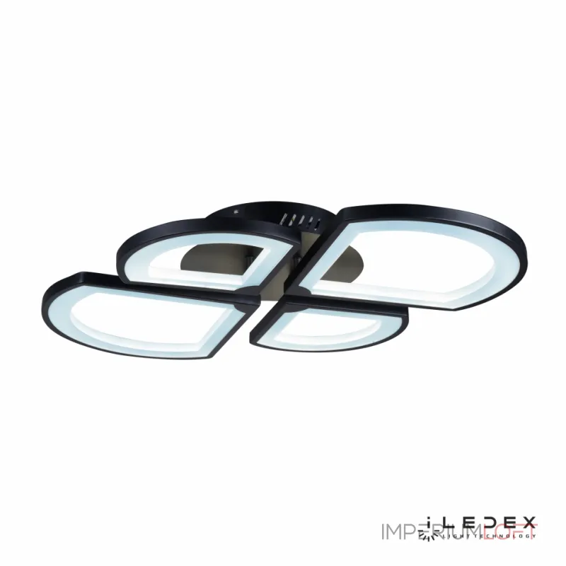 Потолочная люстра iLedex River X024-4 (6882/4) Чёрный Потолочная люстра iLedex River X024-4 (6882/4) Чёрный