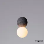 Подвесной светильник iLamp FOXTROT 10694P/1-D100 BLACK&WHITE