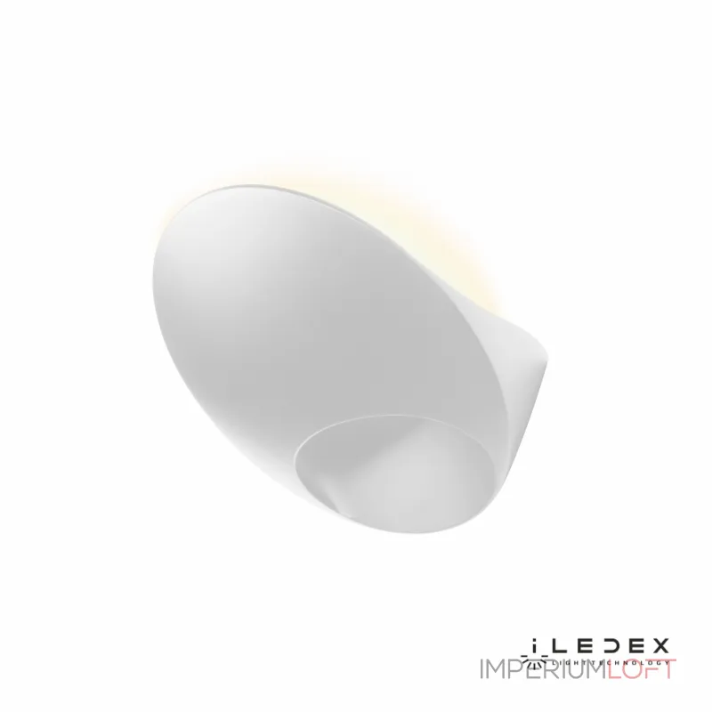 Настенный светильник iLedex Light Flux ZD8152-6W 3000K matt white от ImperiumLoft
