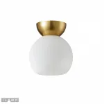 Светильник потолочный iLamp Mono C6079-1 GD+WH от ImperiumLoft