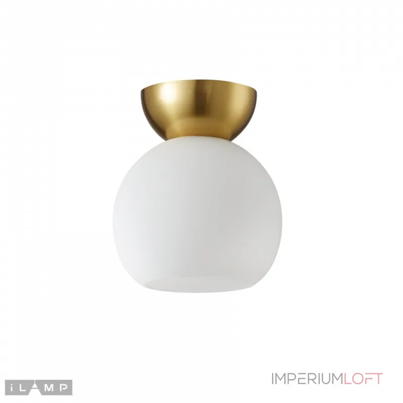 Светильник потолочный iLamp Mono C6079-1 GD+WH от ImperiumLoft Светильник потолочный iLamp Mono C6079-1 GD+WH от ImperiumLoft