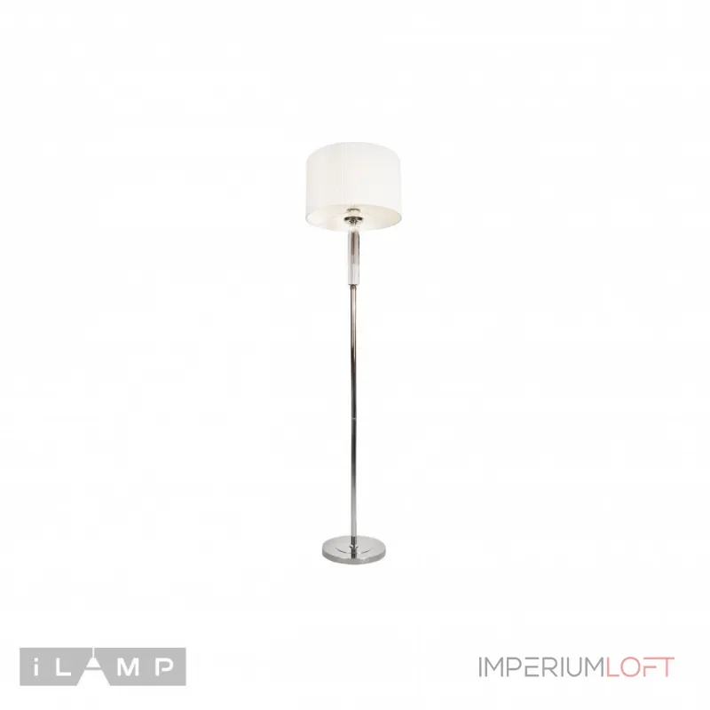Напольный светильник iLamp Alexa F2404-1 Nickel от ImperiumLoft