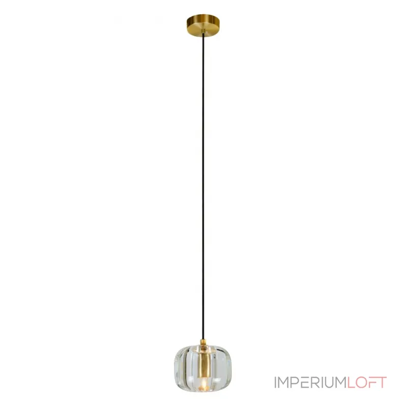 Подвесной светильник Belfast Pansy 6214-1 BR CL 