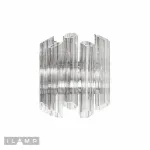 Настенный светильник iLamp Destiny MB0267-2 CHROME+CLEAR от ImperiumLoft