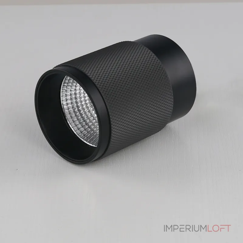 Светильник накладной iLEDEX Delta 1955-10W-3000K-36 BK+GRP от ImperiumLoft