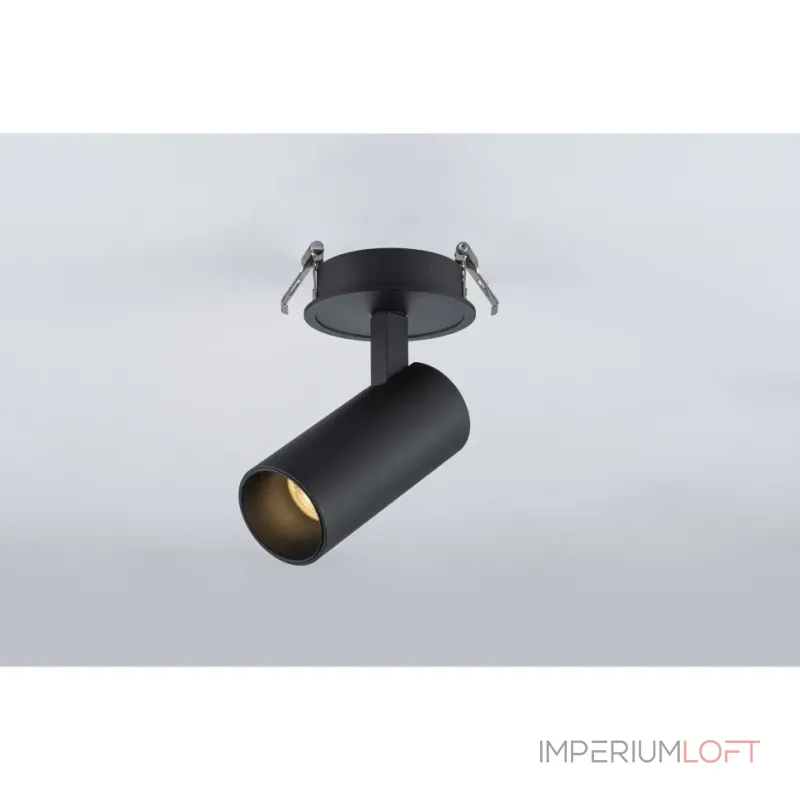 Потолочный встраиваемый светильник iLedex PLUM 100 BK от ImperiumLoft Потолочный встраиваемый светильник iLedex PLUM 100 BK от ImperiumLoft