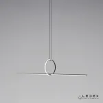 Подвесной светильник iLedex ZOOM 10339P/A2-35W-3000K BLACK&WHITE