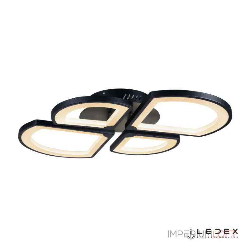 Потолочная люстра iLedex River X024-4 (6882/4) Чёрный Потолочная люстра iLedex River X024-4 (6882/4) Чёрный