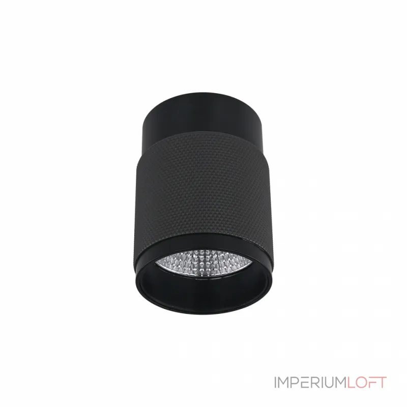 Светильник накладной iLEDEX Delta 1955-10W-3000K-36 BK+GRP от ImperiumLoft