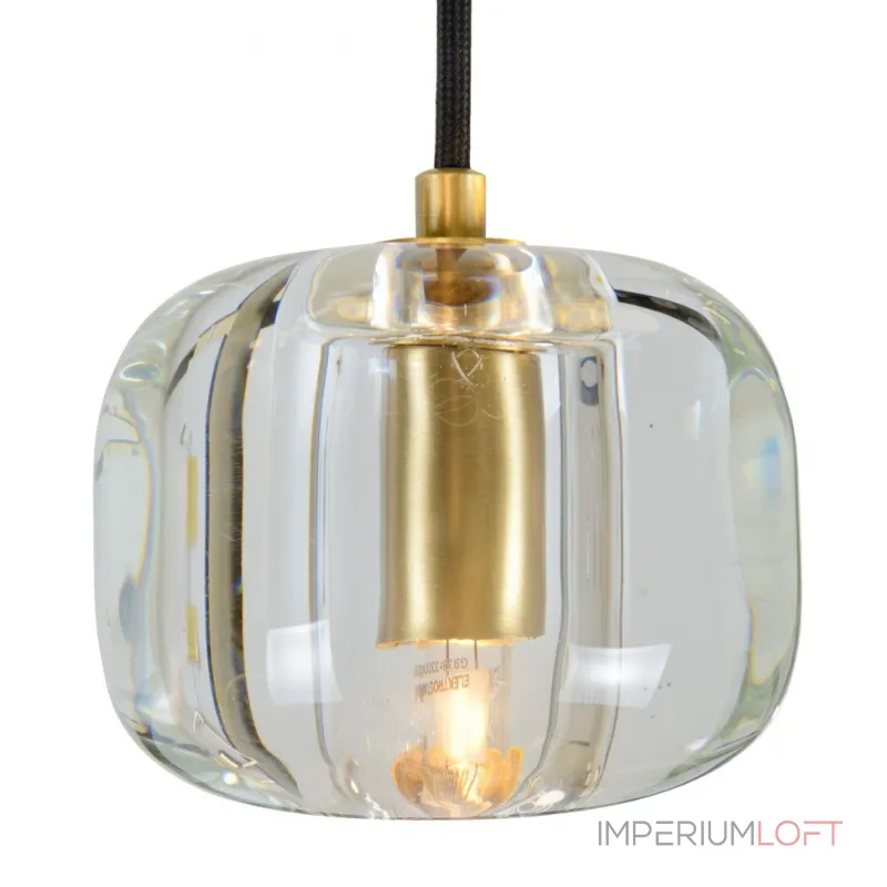 Подвесной светильник Belfast Pansy 6214-1 BR CL 