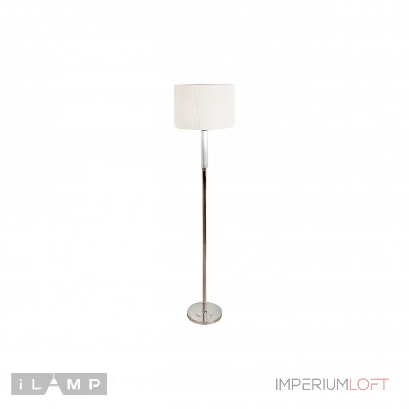 Напольный светильник iLamp Alexa F2404-1 Nickel от ImperiumLoft