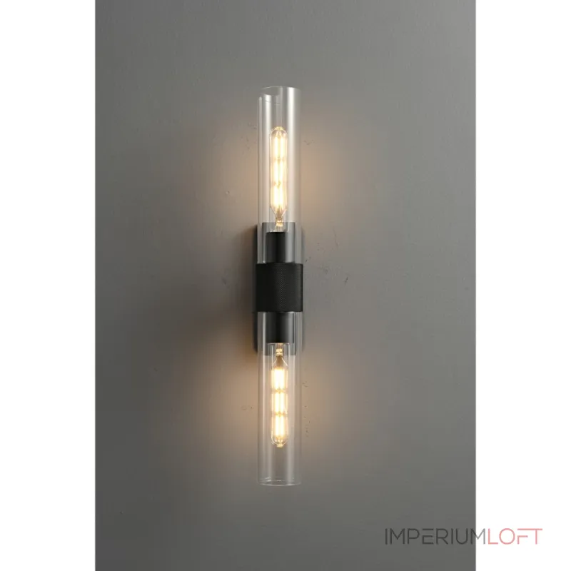 Настенный светильник iLedex CUPAR 3556-2B BK от ImperiumLoft