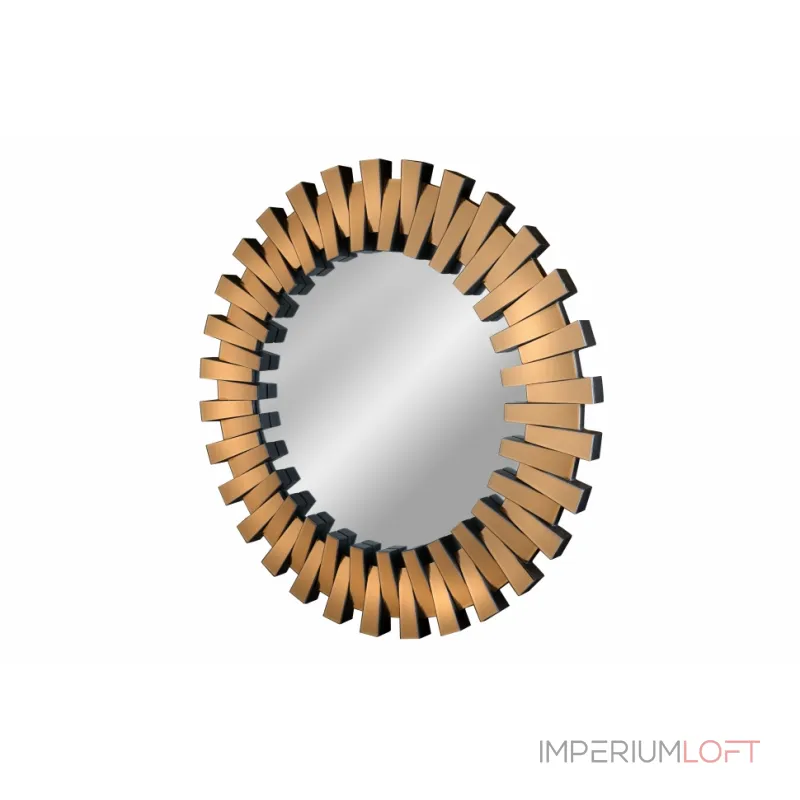 Зеркало ArtHomeDecor Vibe YJ1021-1 стекло 880*880 янтарный от ImperiumLoft