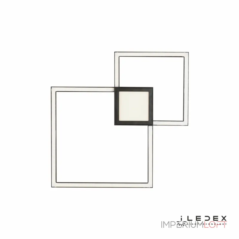 Настенно-потолочный светильник iLedex Galaxy X046424 24W 3000K Черный от ImperiumLoft Настенно-потолочный светильник iLedex Galaxy X046424 24W 3000K Черный от ImperiumLoft
