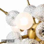 Настольная лампа iLamp Rockfeller 100T-5 Matt Bronze от ImperiumLoft