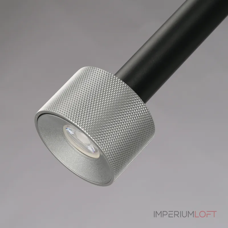 Подвесной светильник iLEDEX Delta 2362-1 BK+SL Подвесной светильник iLEDEX Delta 2362-1 BK+SL