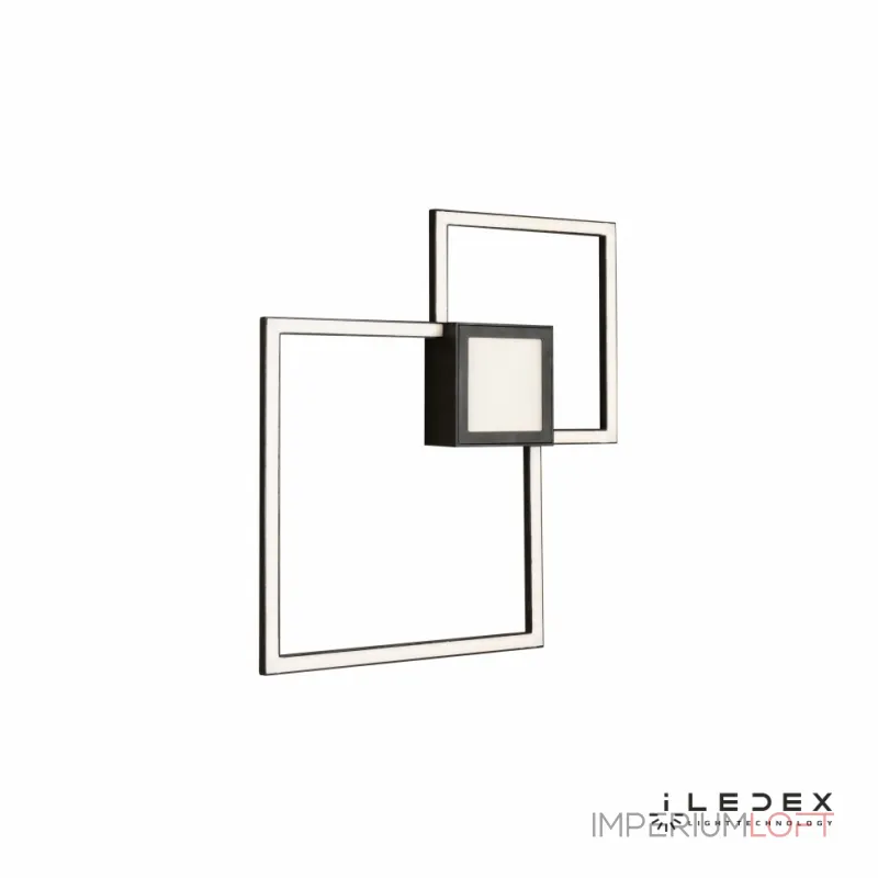 Настенно-потолочный светильник iLedex Galaxy X046424 24W 3000K Черный от ImperiumLoft Настенно-потолочный светильник iLedex Galaxy X046424 24W 3000K Черный от ImperiumLoft