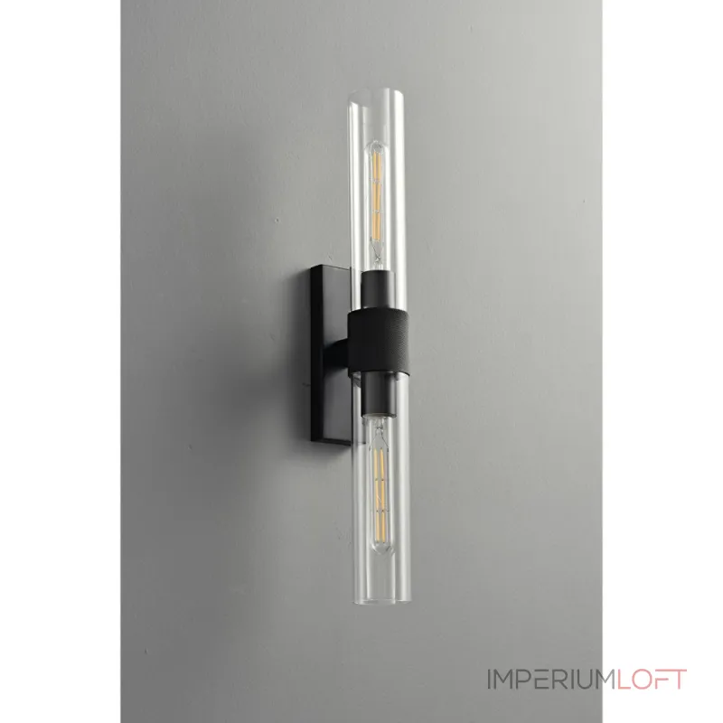 Настенный светильник iLedex CUPAR 3556-2B BK от ImperiumLoft