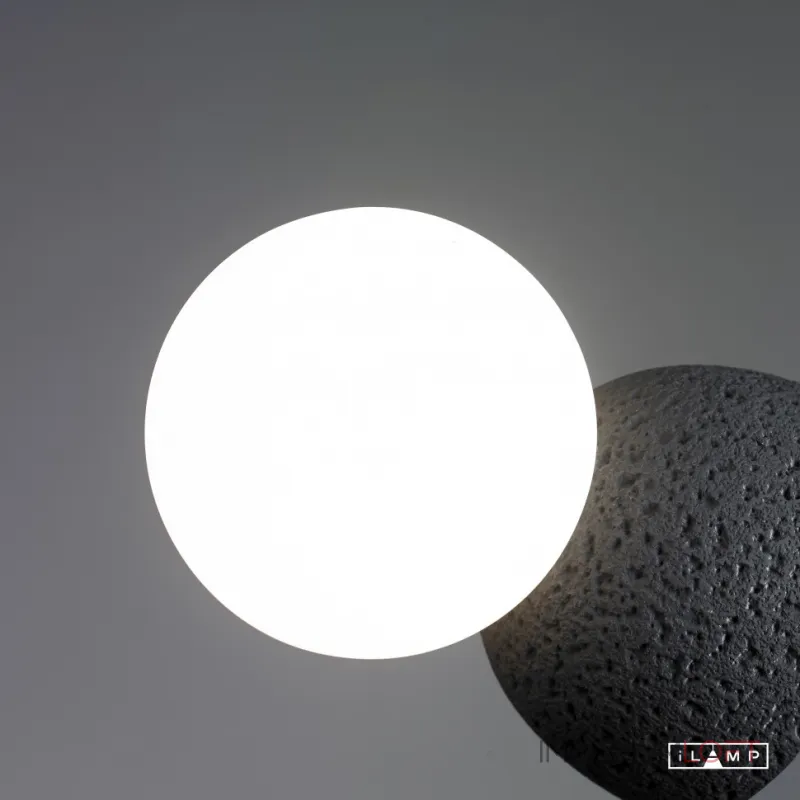 Настенный светильник iLamp FOXTROT 10695W/1-D100 BLACK&WHITE от ImperiumLoft