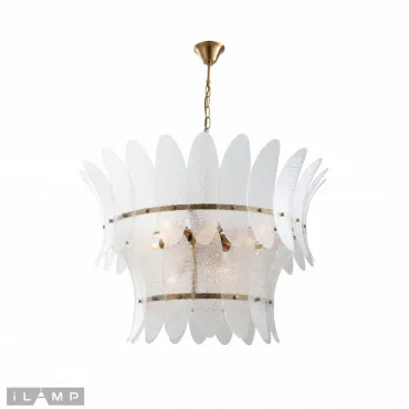 Подвесная люстра iLamp Gramercy 15602-11 ANB+CL Подвесная люстра iLamp Gramercy 15602-11 ANB+CL