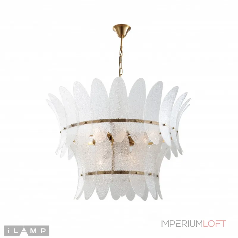 Подвесная люстра iLamp Gramercy 15602-11 ANB+CL Подвесная люстра iLamp Gramercy 15602-11 ANB+CL