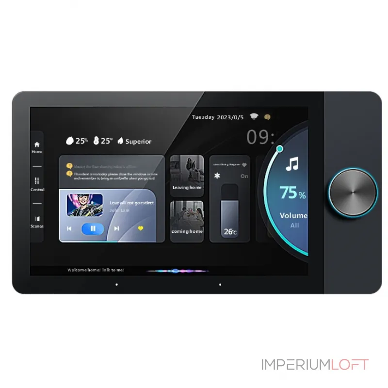 Смарт панель сенсорная для управления смарт светильниками iLEDEX TECHNICAL VISION SP 48-SMART 2 от ImperiumLoft