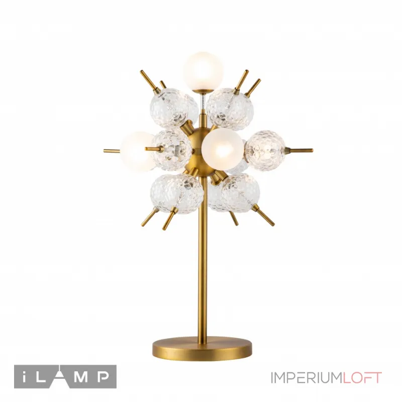 Настольная лампа iLamp Rockfeller 100T-5 Matt Bronze от ImperiumLoft