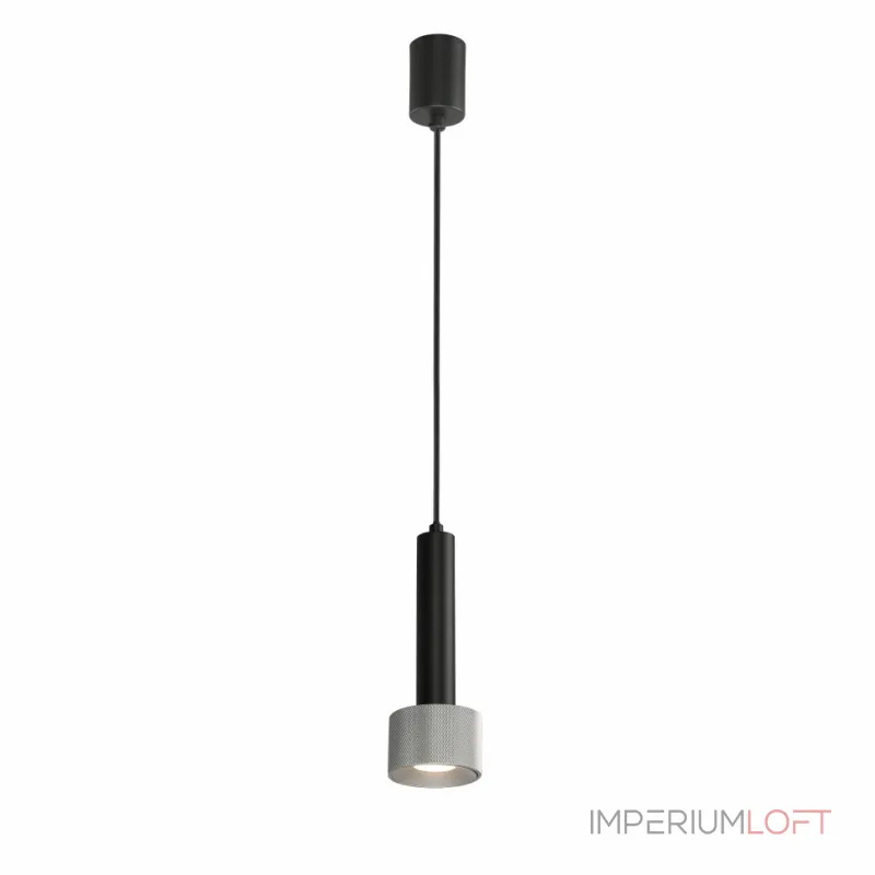 Подвесной светильник iLEDEX Delta 2362-1 BK+SL Подвесной светильник iLEDEX Delta 2362-1 BK+SL