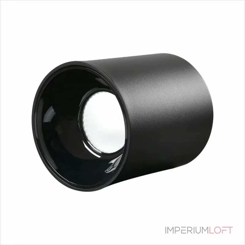 Светильник накладной iLEDEX Metrica 116-12W-D75-4K-36DG-BK от ImperiumLoft