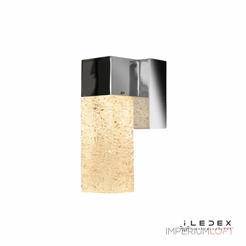 Настенный светильник iLedex Ice W61000-1 3000K Хром от ImperiumLoft Настенный светильник iLedex Ice W61000-1 3000K Хром от ImperiumLoft