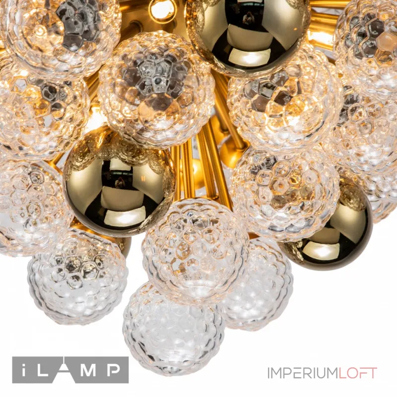 Люстра на штанге iLamp Rockfeller 100D-18 Matt Bronze