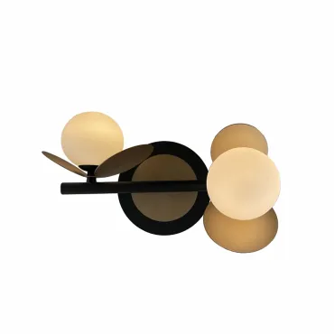 Светильник настенный iLEDEX Savage W4641-2 MBK+SGD Светильник настенный iLEDEX Savage W4641-2 MBK+SGD