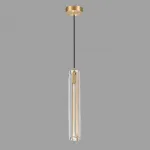 Подвесной светильник Belfast Gibson 6133-1 BR CL 