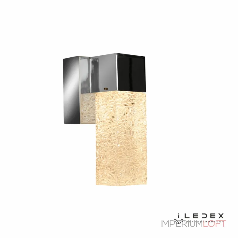 Настенный светильник iLedex Ice W61000-1 3000K Хром от ImperiumLoft Настенный светильник iLedex Ice W61000-1 3000K Хром от ImperiumLoft
