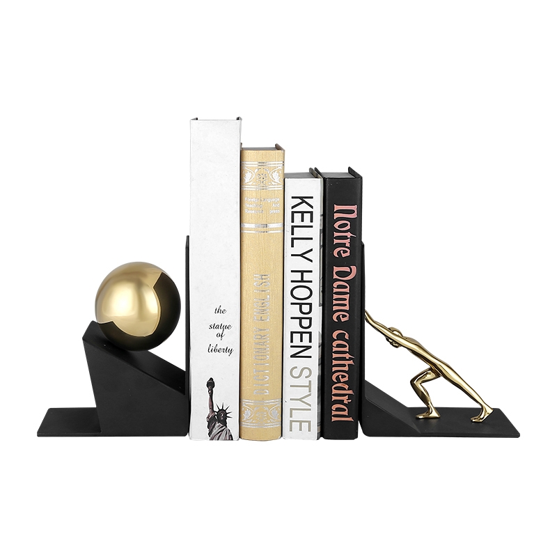 Держатель для книг iLedex GLOBAL WORK 7298 GOLD & BLACK от ImperiumLoft