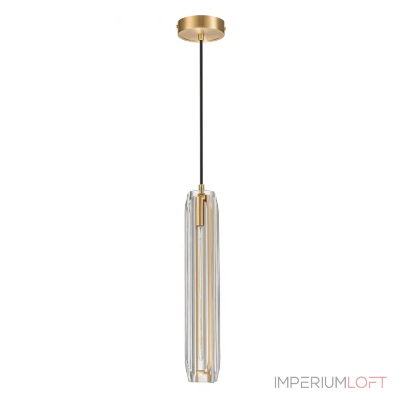 Подвесной светильник Belfast Gibson 6133-1 BR CL Подвесной светильник Belfast Gibson 6133-1 BR CL