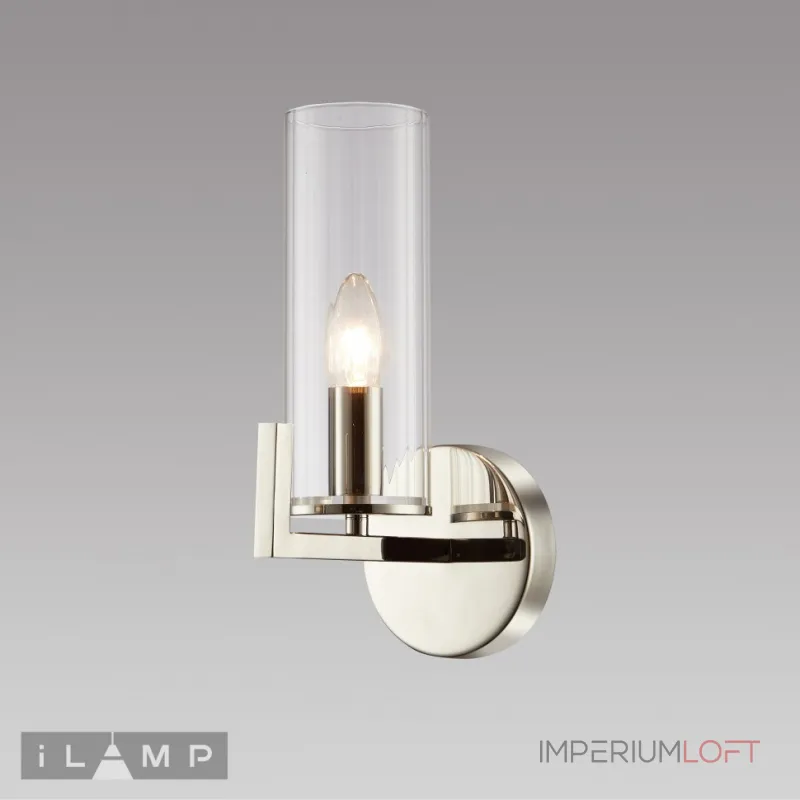 Светильник настенный iLamp Evolution W6806-1 NIC от ImperiumLoft Светильник настенный iLamp Evolution W6806-1 NIC от ImperiumLoft