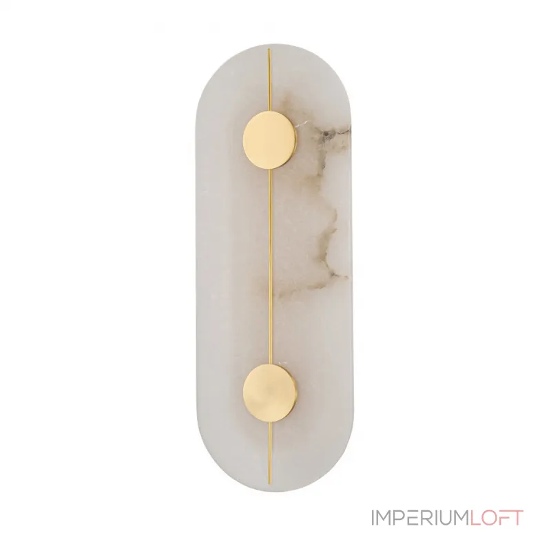 Светильник настенный Belfast Ravenhill 3220 BR MB Латунь / Камень от ImperiumLoft Светильник настенный Belfast Ravenhill 3220 BR MB Латунь / Камень от ImperiumLoft