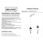 Подвесной светильник Belfast Herbison A1954 / A3 CA GL