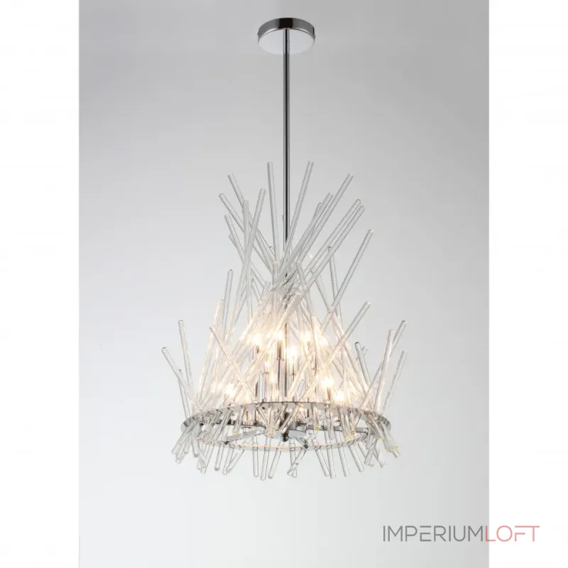Люстра на штанге iLedex CASA 966C-12 CR+CL от ImperiumLoft