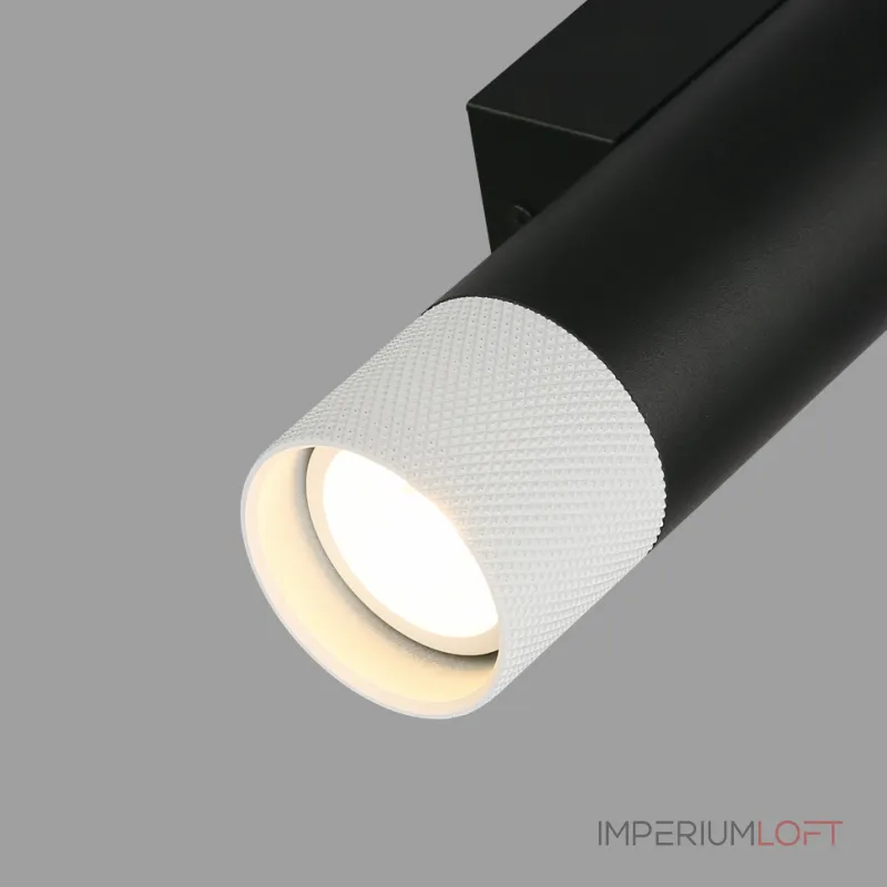 Светильник настенный iLEDEX Delta 2365-2 BK+WH от ImperiumLoft