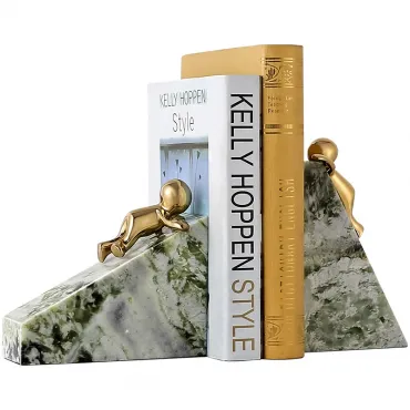 Держатель для книг iLedex OVERCOMING 5275 BRASS & GREEN