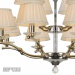 Подвесная люстра iLamp Vivaldi 85125/8+4 Хром от ImperiumLoft