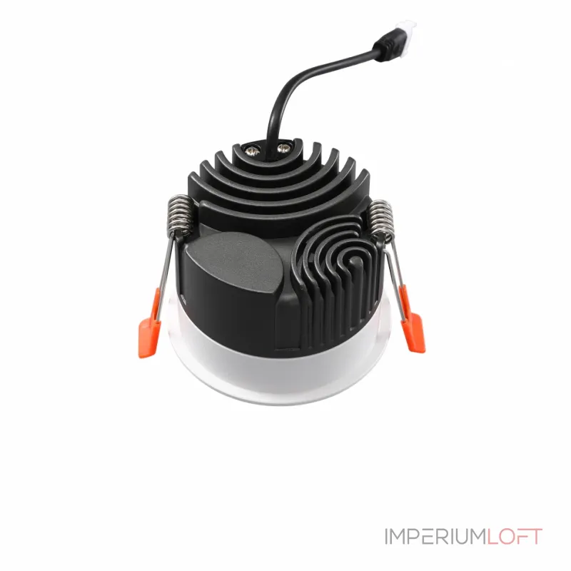 Светильник встраиваемый iLEDEX Mars 112-12W-D80-3000K-24DG-WH от ImperiumLoft