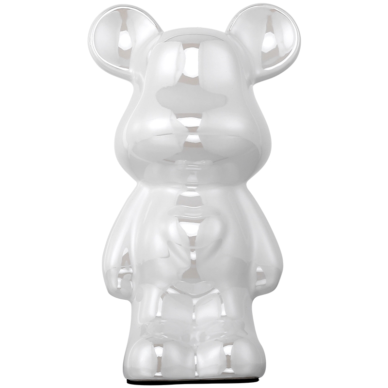 Статуэтка настольная iLedex FUNNY BEAR 6650 WHITE от ImperiumLoft