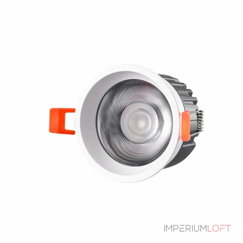 Светильник встраиваемый iLEDEX Mars 112-12W-D80-3000K-24DG-WH от ImperiumLoft