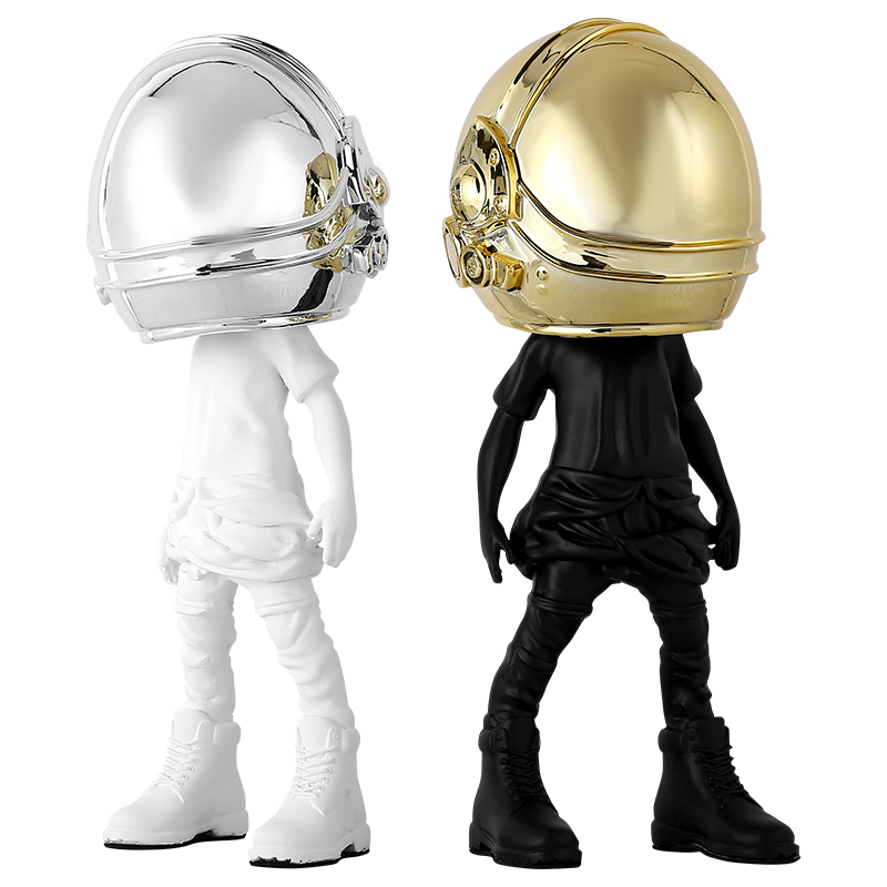 Статуэтка настольная iLedex STAR TRAVELER 6839 GOLD & BLACK от ImperiumLoft