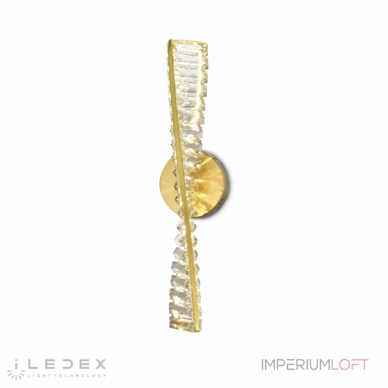 Светильник настенный iLedex Woodstock W2119-500 BR от ImperiumLoft